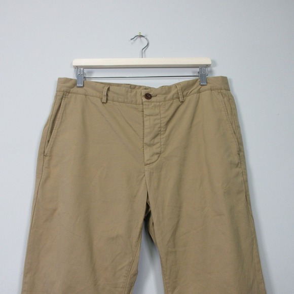 Sid Mashburn Chino Pants Men 34X30 Beige Cotton Straight Leg Casual Business 434 - Picture 6 of 11